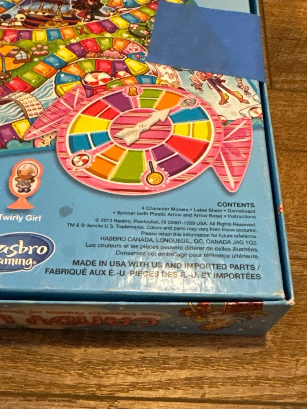 CANDY LAND Game 2013 Hasbro Made In The USA Complete Ages 3+